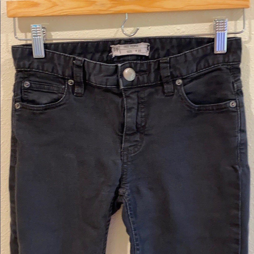 Free people black jeans